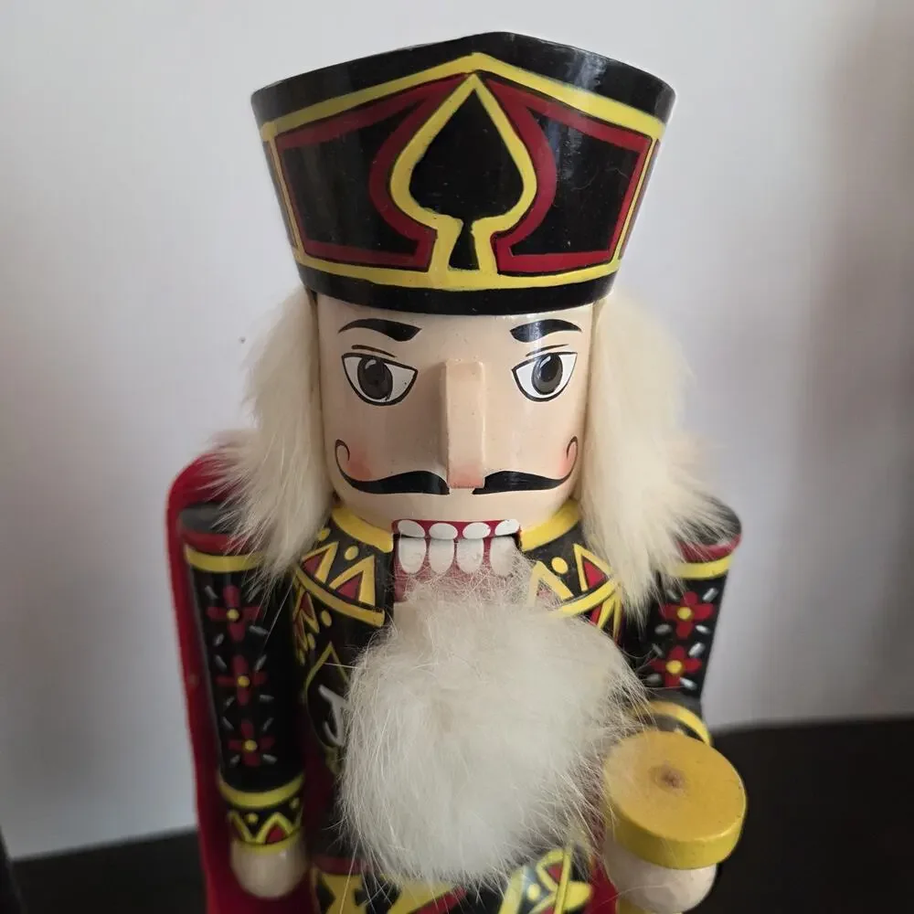Michael Wolfe Nutcracker Village Playing Card Set Jack Jester King Diamonds 3pc